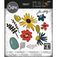 Sizzix - Tim Holtz - Thinlits Dies - Modern Floristry