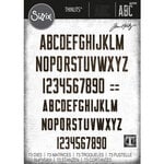 Sizzix - Tim Holtz - Thinlits Dies - Alphanumeric Theory