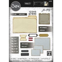 Sizzix - Tim Holtz - Thinlits Dies - Specimen