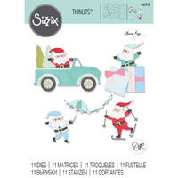 Sizzix - Christmas - Thinlits Dies - Santa Activities