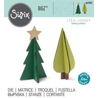 Sizzix - Christmas - Bigz Die - Tree Ornaments