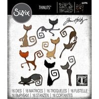 Sizzix - Tim Holtz - Halloween - Thinlits Dies - Mischievous