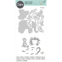 Sizzix - Framelits Dies and Clear Stamps - Floral Safari