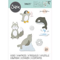 Sizzix - Thinlits Dies - Arctic Animals