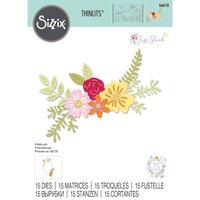 Sizzix - Thinlits Dies - Floral Cluster