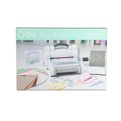 Sizzix Big Shot Starter Kit White&Gray - VBS Hobby