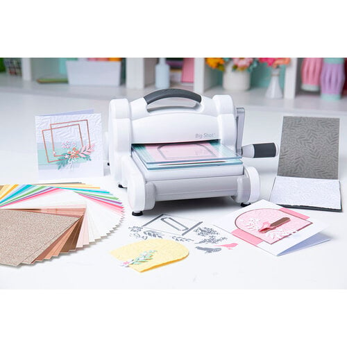 Sizzix Big Shot White and Grey + Exclusivo Kit Iniciação