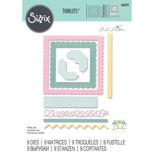 Sizzix - Thinlits Dies - Fabulous Frames and Borders