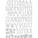 Sizzix - Thinlits Dies - Floral Alphabet