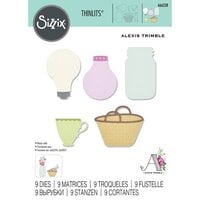 Sizzix - Thinlits Dies - Floral Vessels