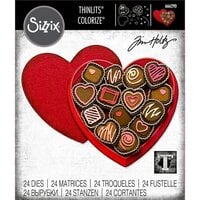 Sizzix - Tim Holtz - Thinlits Dies - True Love Colorize