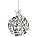 Sizzix - Christmas - Clear Acrylic Stamps - Layered Leafy Ornament