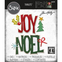 Sizzix - Tim Holtz - Christmas - Thinlits Dies - Big Tidings