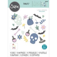 Sizzix - Halloween - Thinlits Dies - Spooky Icons