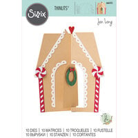 Sizzix - Thinlits Dies - Card Gingerbread House