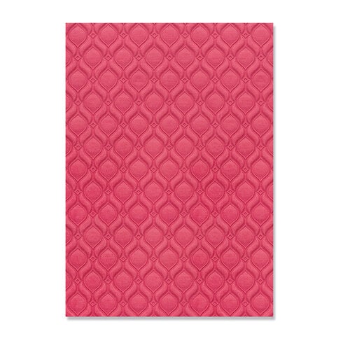 Sizzix - 3D Textured Impressions - A5 Embossing Folder - Ornate Repeat