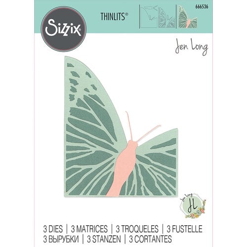 Sizzix - Thinlits - Butterfly Cardfront