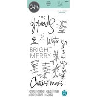 Sizzix - Clear Photopolymer Stamps - Seasonal Sentiments