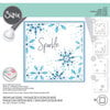 Sizzix - Layered Stencils - Snowflake Scene