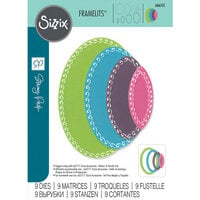 Sizzix - Stacey Park - Fanciful Framelits Dies - Classic Ovals