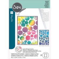 Sizzix - Stacey Park - Stencils - Cosmopolitan - Ecliptic Adornment