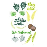 image of Sizzix - Catherine Pooler - Clear Acrylic Stamps - Stay Wild