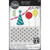 Sizzix - Tim Holtz - Sidekick Collection - Thinlits and Embossing Folder Set - Celebrate
