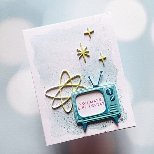 Sizzix - Tim Holtz - Thinlits Dies - Vault Atomic Retro