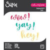 Sizzix - Catherine Pooler - Thinlits Dies - Exclamation Word Dies