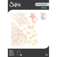 Sizzix - 49 and Market Collection - Stencils - Petal Play