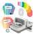 Sizzix - New and Improved - Big Shot Die Cutting Machine Bundle - Paper and Nested Stitched Ovals Die Set