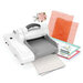 Sizzix - Big Shot Express Machine Die Cutting Bundle - White and Gray - With Exclusive Ballet Slipper Cutting Pads