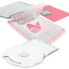Sizzix - Making Tool Collection - Stencil and Stamp and Spin Tool Bundle - Cherry Blossom