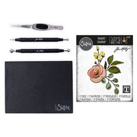 Sizzix - Tim Holtz - Making Tool - Shaping Kit and Thinlits Dies - Bloom Colorize Bundle
