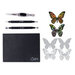Sizzix - Tim Holtz - Making Tool - Shaping Kit and Thinlits Dies - Detailed Butterflies Bundle