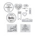 Sizzix - Sidekick - Starter Kit - White and Gray - With Dainty Doily, Little Butterfly and Pretty Flower Thinlit Dies