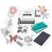 Sizzix - Sidekick - Starter Kit - White and Gray - With Dainty Doily, Little Butterfly and Pretty Flower Thinlit Dies