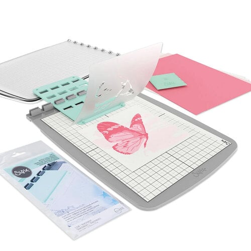 Sizzix - Making Tool Collection - Stencil and Stamp Tool and Universal Stencil Converter Bundle