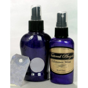 Tattered Angels - Glimmer Mist Spray - 2 Ounce Bottle - Purple Pansy, CLEARANCE