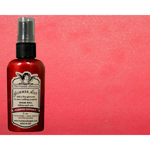 Tattered Angels - Glimmer Mist Spray - Limited Edition - 2 Ounce Bottle - Peppermint Stick