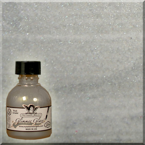 Tattered Angels - Glimmer Glaze - Pewter, CLEARANCE