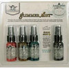 Tattered Angels - House of Three - Glimmer Mist Spray - 1 Ounce Bottles - Parisian Anthology - Set of Four