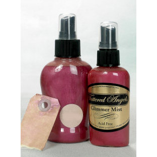 Tattered Angels - Glimmer Mist Spray - 2 Ounce Bottle - Perfect Peach, CLEARANCE