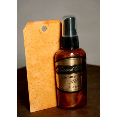 Tattered Angels - Glimmer Mist Spray - Fall 2007 Special - 2 Ounce Bottle - Aspen Yellow, CLEARANCE