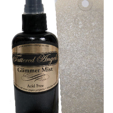 Tattered Angels - Glimmer Mist Spray - 2 Ounce Bottle - Black Gold
