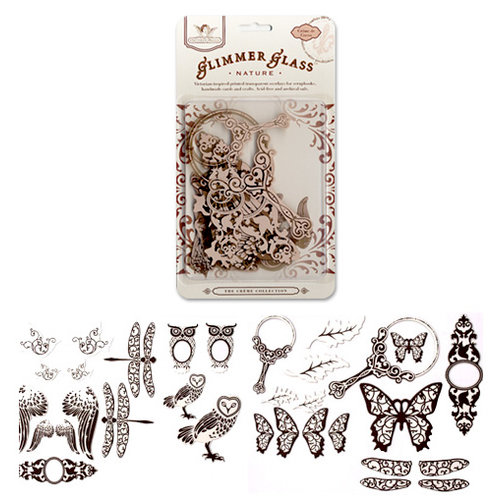 Tattered Angels - Creme de Cocoa Glimmer Glass - Nature