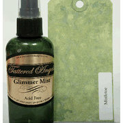 Tattered Angels - Glimmer Mist Spray - 2 Ounce Bottle - Winter and Christmas Limited Editions -  Mistletoe