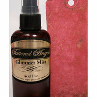 Tattered Angels - Glimmer Mist Spray - 2 Ounce Bottle - Limited Edition Spring Color - Passion Red