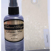 Tattered Angels - Glimmer Mist Spray - 2 Ounce Bottle - Winter and Christmas Limited Editions - Snowflake