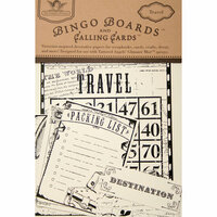 Tattered Angels - Travel Collection - Bingo Boards and Calling Cards
